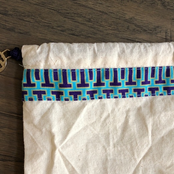 Tory Burch fabric drawstring empty dustbag Like New - Picture 3 of 4